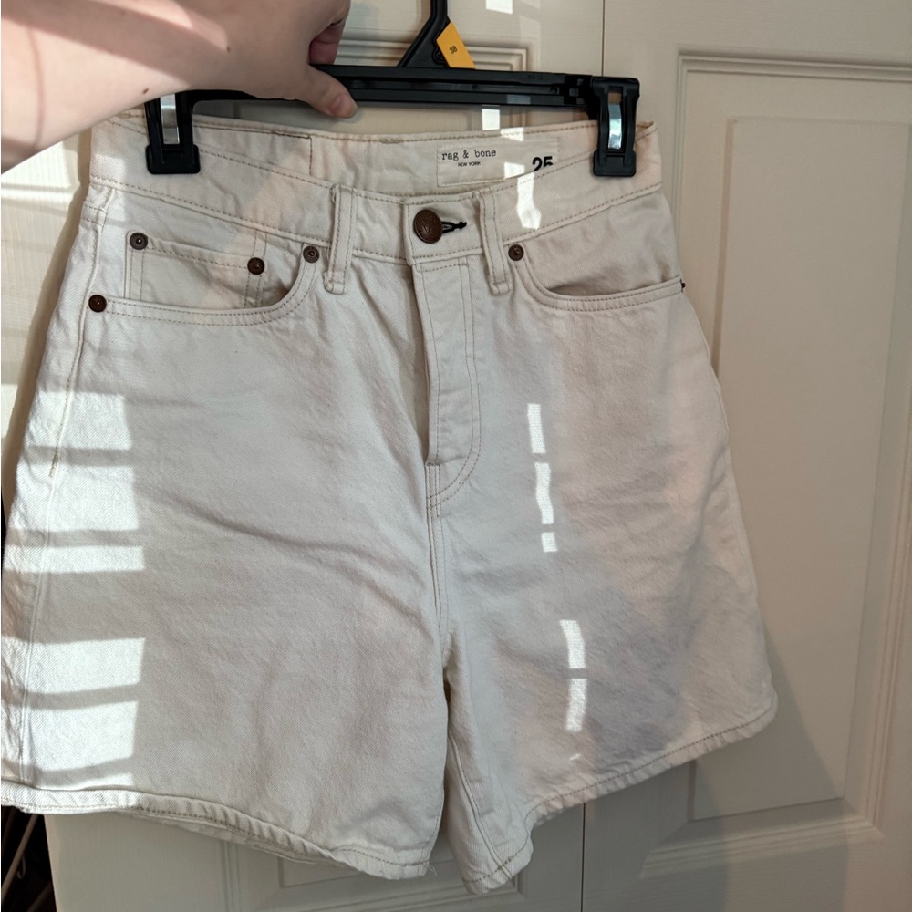 Rag & Bone Wide Denim Shorts